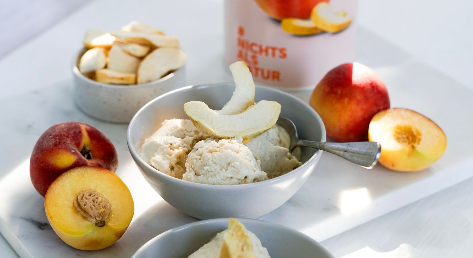 Pfirsich Eis