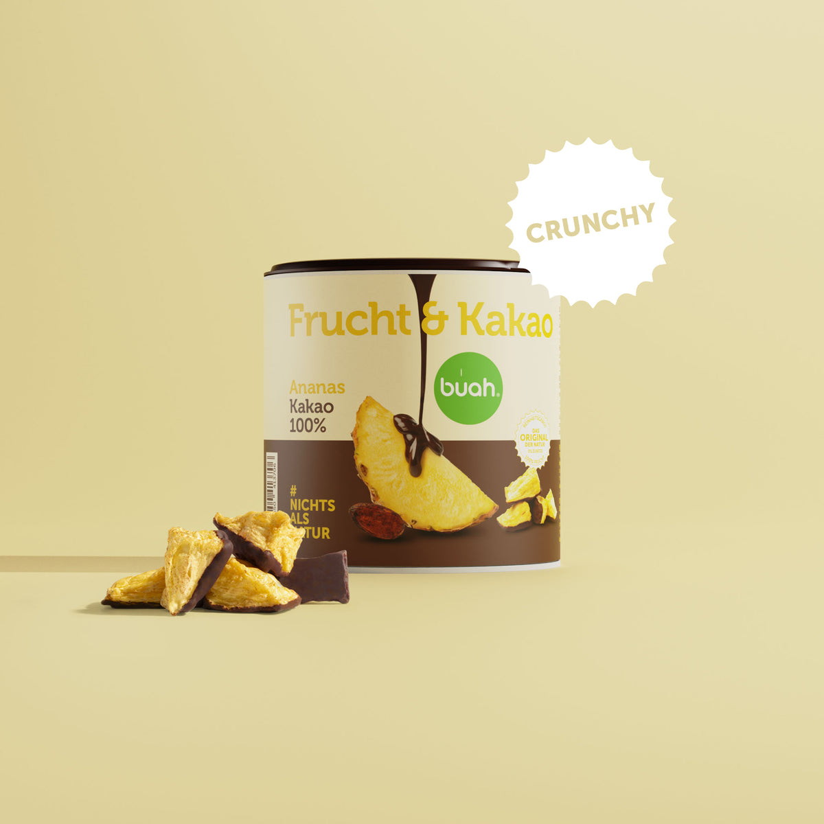 Gefriergetrocknete Ananas & Kakao